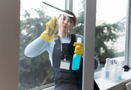 Nettoyage de vitres intérieures et extérieures à Coulongé